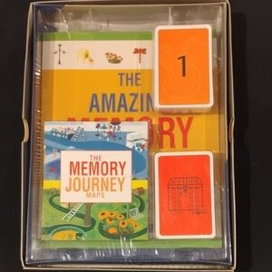 The Memory Journey Game - Vibrant Orange and Yellow